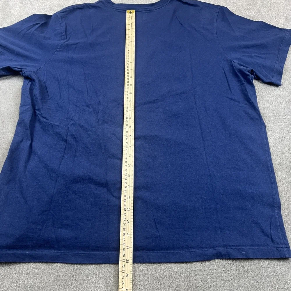 Jordan XXL T-Shirt Navy Blue Jumpman Air Graphic Streetwear Tee BE-32